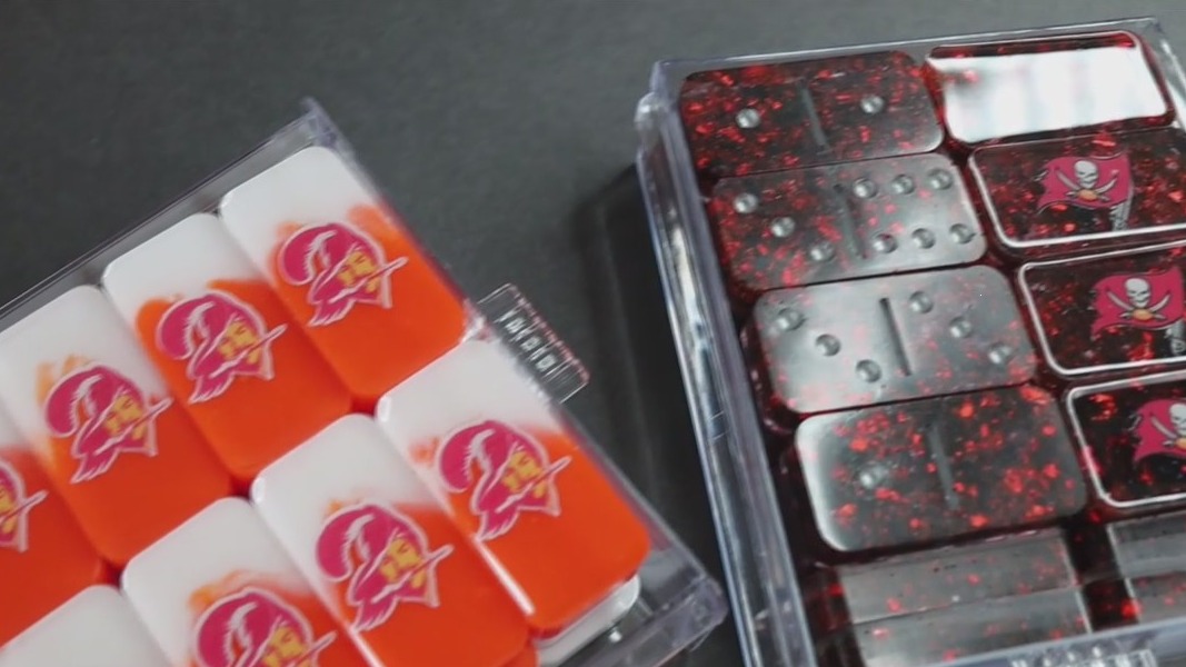 Custom dominoes are miniature works of art